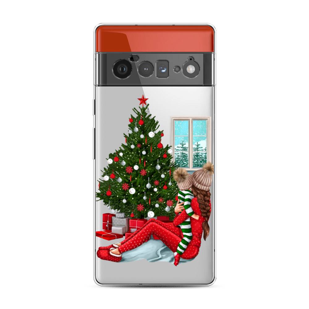 фото Чехол для google pixel 6 pro "новый год с мамой" case place