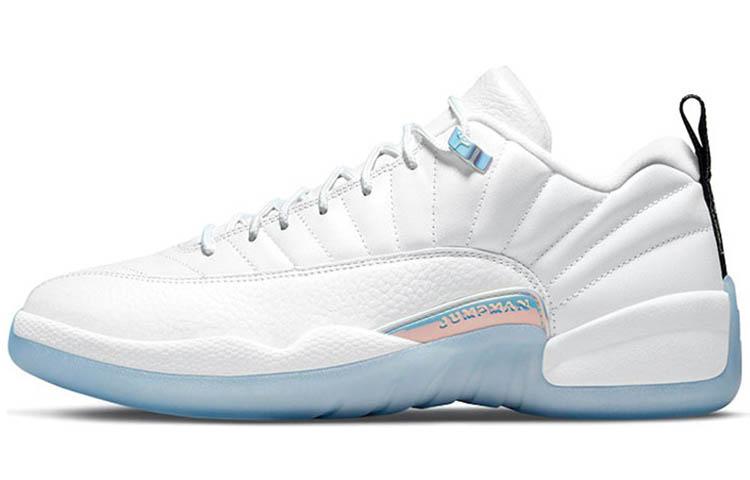 

Кроссовки унисекс Jordan Air Jordan 12 retro low lagoon pulse белые 44 EU, Белый, Air Jordan 12 retro low lagoon pulse