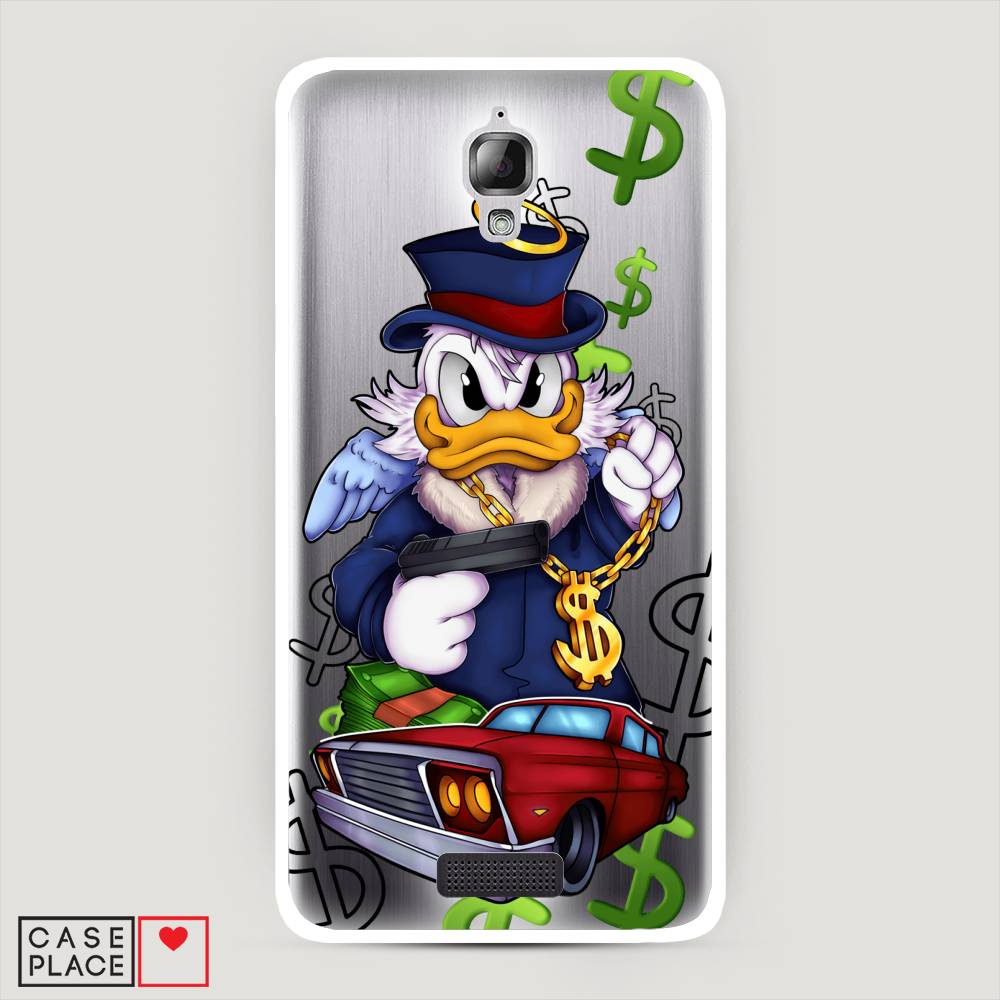 

Чехол на Lenovo S660 "Scrooge McDuck with a Gold Chain", Красный;синий;белый, 110650-6