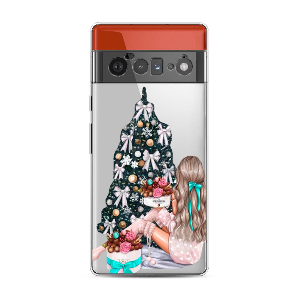 

Чехол для Google Pixel 6 Pro "New Year", Зеленый;бежевый;голубой, 270950-5