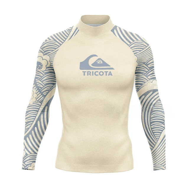

Лайкра Tricota l/s ss23 color (beige, M), Бежевый;серый, Trct Lycra