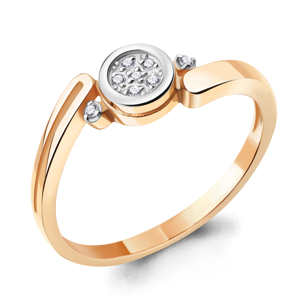 

Кольцо из серебра с бриллиантом Aquamarine Aquamarine 060165_925_з р. 18, 060165_925_з
