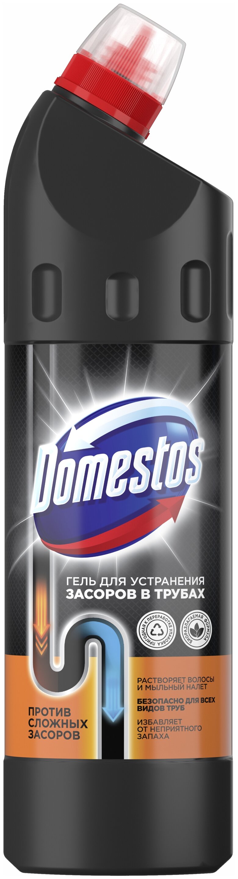 Domestos Средство для устранения засоров в трубах 750 мл