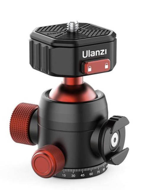 Головка для штатива Ulanzi Claw Quick Release Pan Ballhead 23971