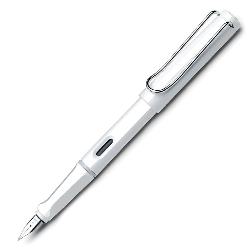 фото Перьевая ручка safari 019 ef 05 белая lamy