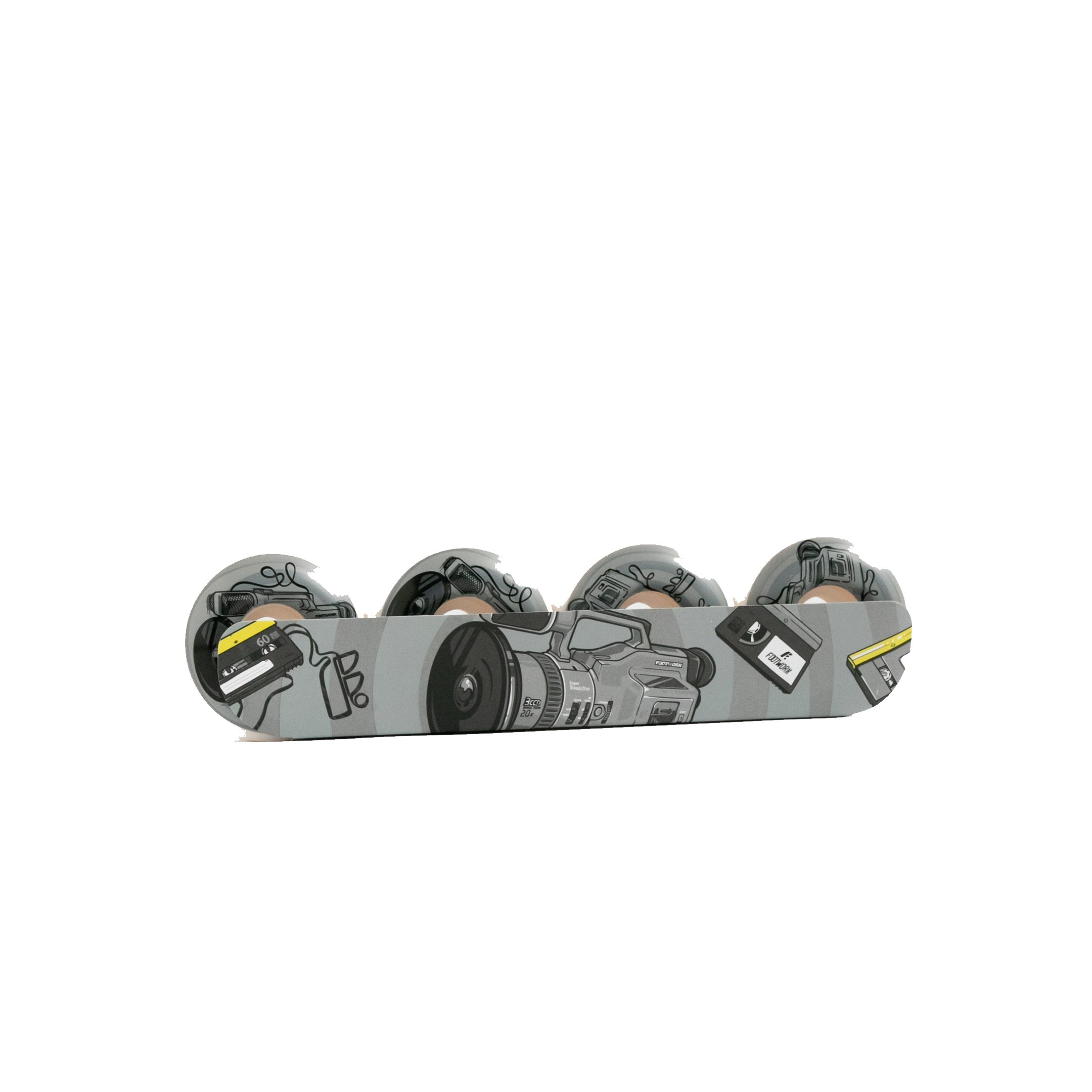 

Комплект колес Footwork VX 1000 (101A Форма Sidecut) (54), Серый, VX 1000