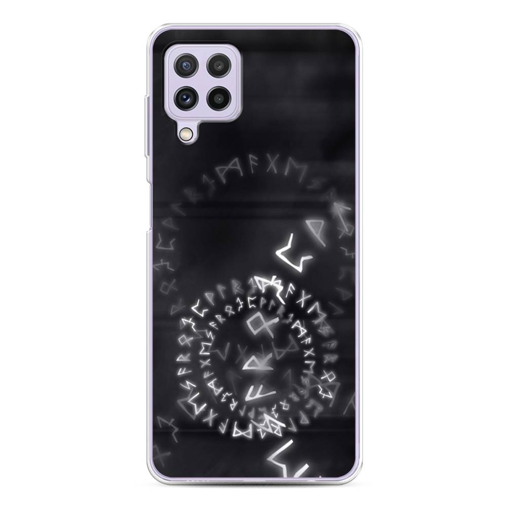

Чехол на Samsung Galaxy A22/M22/M32 "Руны", Серый;черный, 2103150-3
