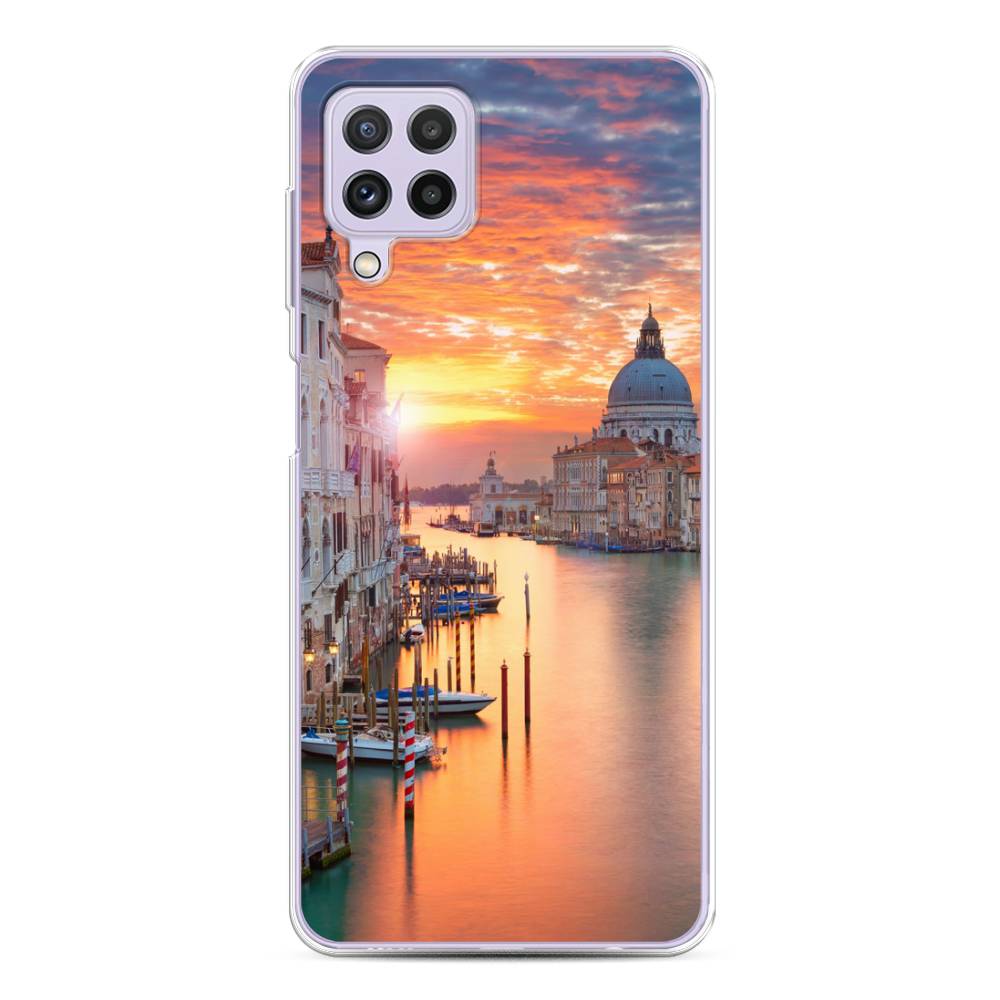 

Чехол на Samsung Galaxy A22/M22/M32 "Восход 11", Розовый;оранжевый, 2103150-2