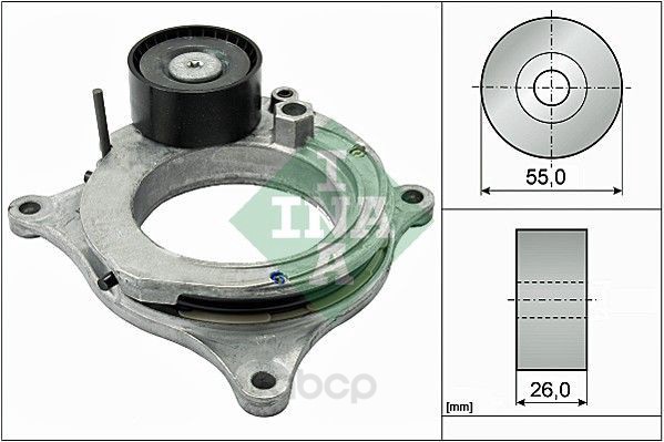 

Натяжитель ремня BMW 318i-340i F30 7/15-, 740i G11 534059810