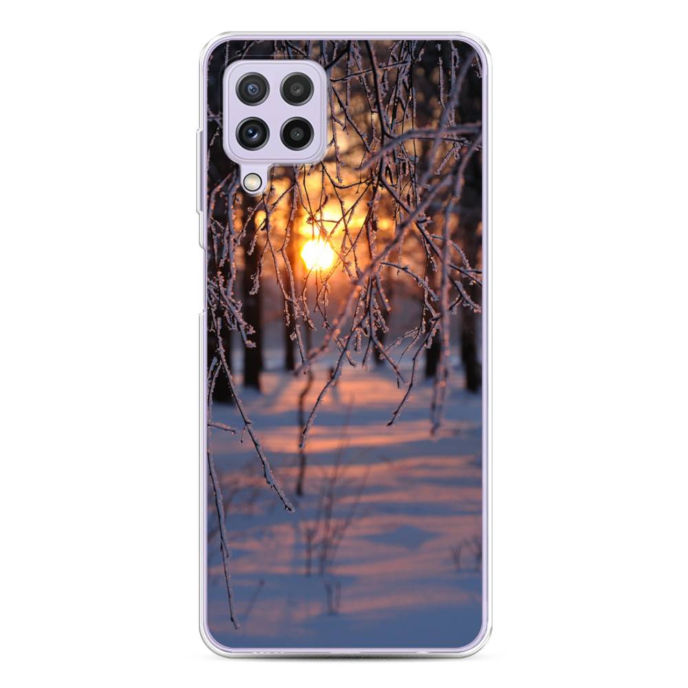 

Чехол для Samsung Galaxy A22/M22/M32 "Зима 7", Оранжевый;розовый;черный, 2103150-2