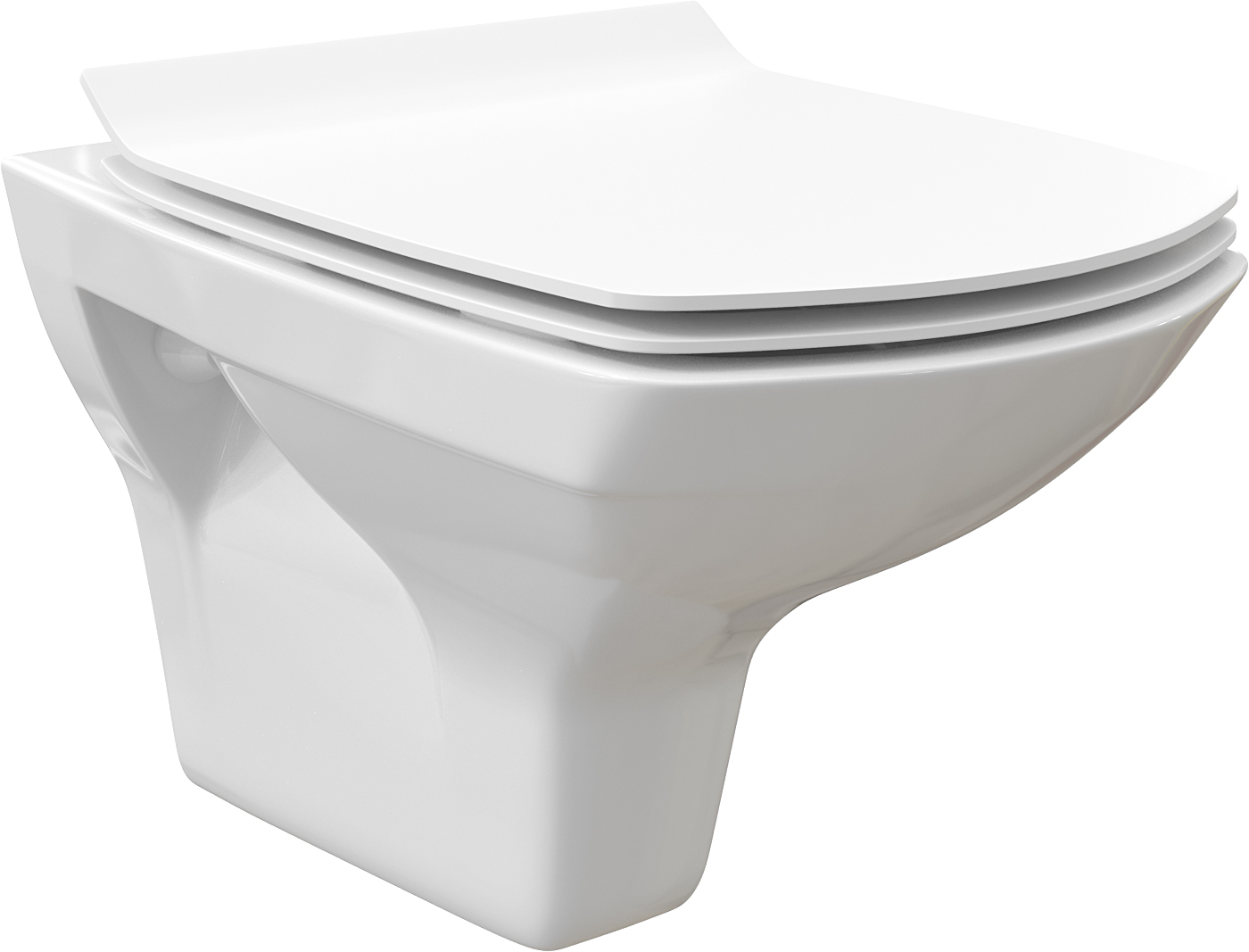 

Унитаз подвесной STWORKI Стокгольм Clean On DPL EO slim 63428 безободковый, Стокгольм Clean On DPL EO slim 63428 безободковый