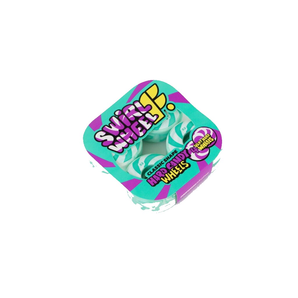 

Комплект колес Footwork SWIRL MINT (54 мм, 99A, Форма Classic), Белый;голубой, SWIRL