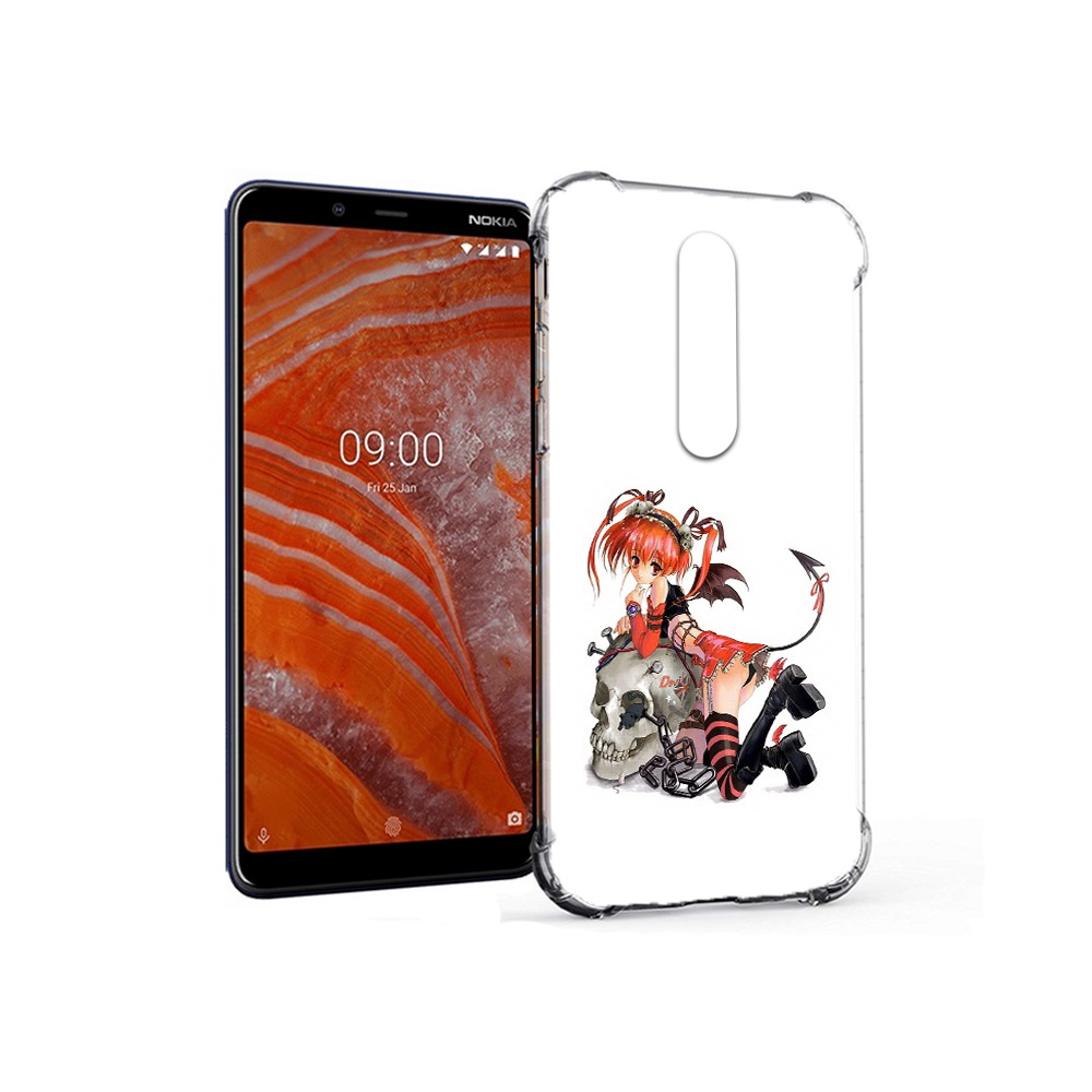 

Чехол MyPads Tocco для Nokia 3.1 Plus аниме (PT121397.96.221), Прозрачный, Tocco