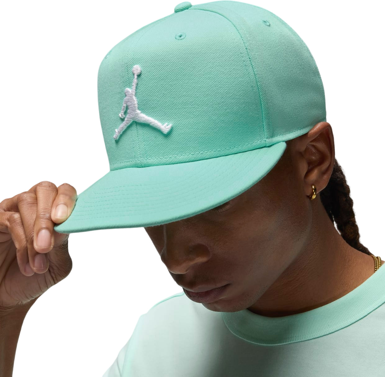 

Бейсболка унисекс NoBrand U J PRO CAP S FB JUMPMAN бирюзовая, Бирюзовый, U J PRO CAP S FB JUMPMAN