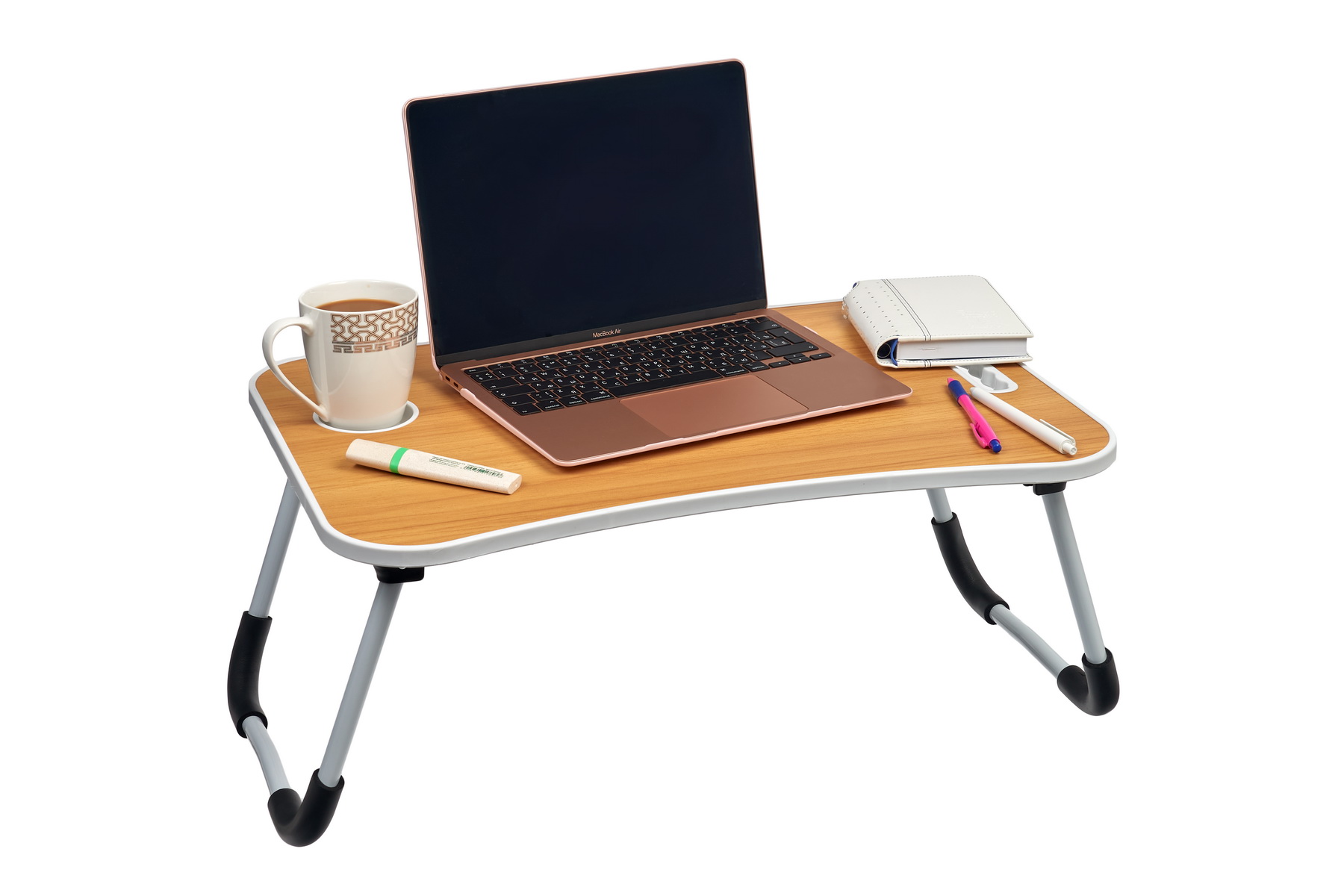 фото Складной столик для ноутбука urm, коричневый