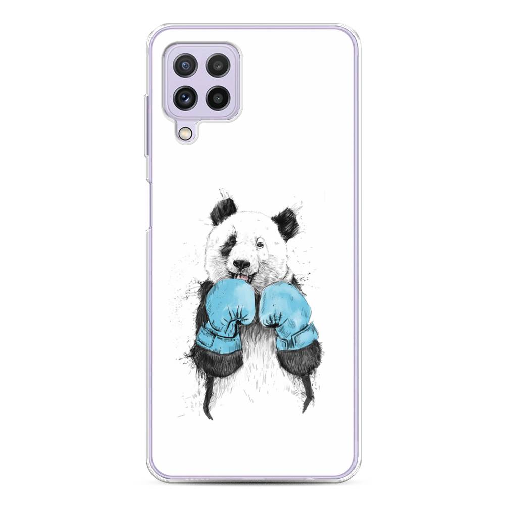 фото Чехол для samsung galaxy a22/m22/m32 "панда боксер" case place