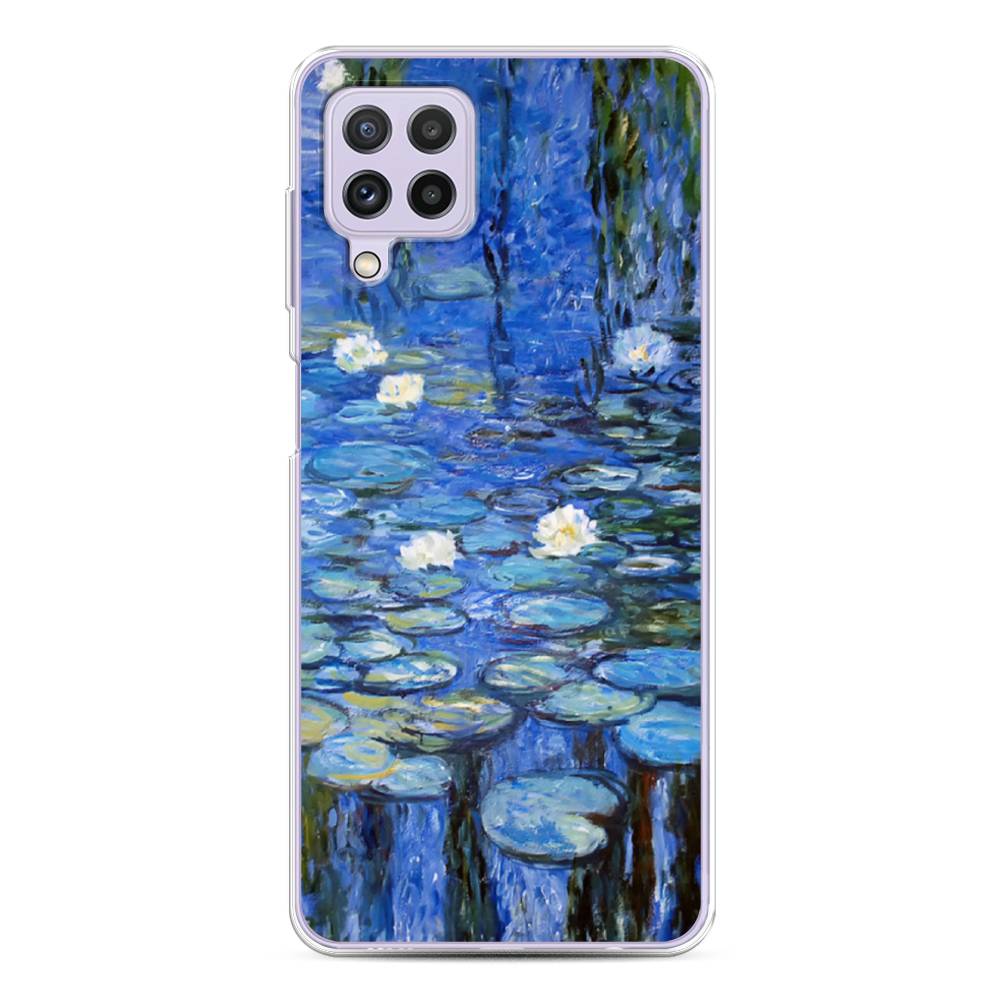 

Чехол для Samsung Galaxy A22/M22/M32 "Нарисованный пруд", Синий;зеленый, 2103150-4