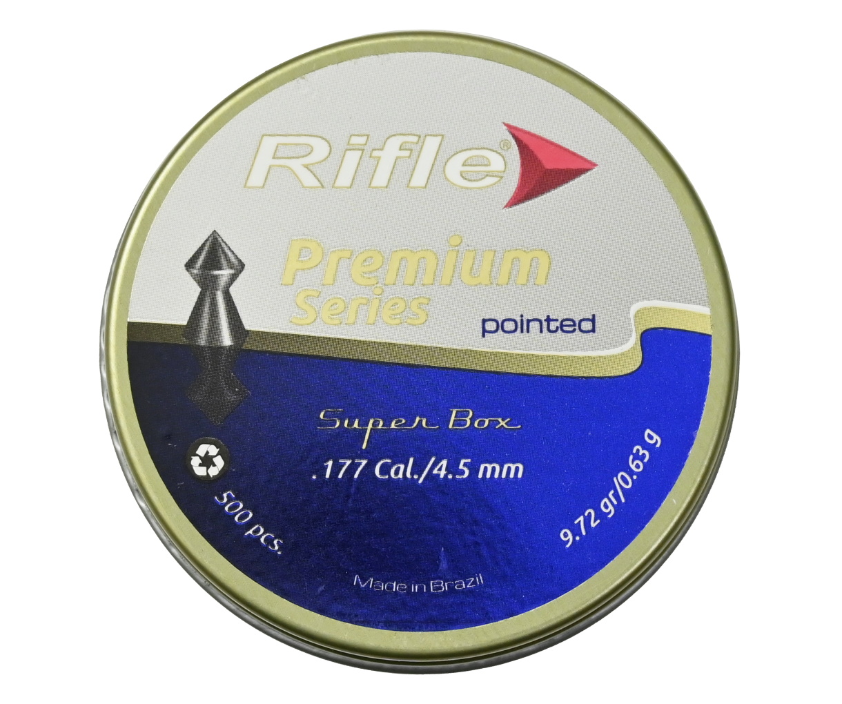 фото Пули rifle premium series pointed 4,5 мм, 0,63 г (500 штук)