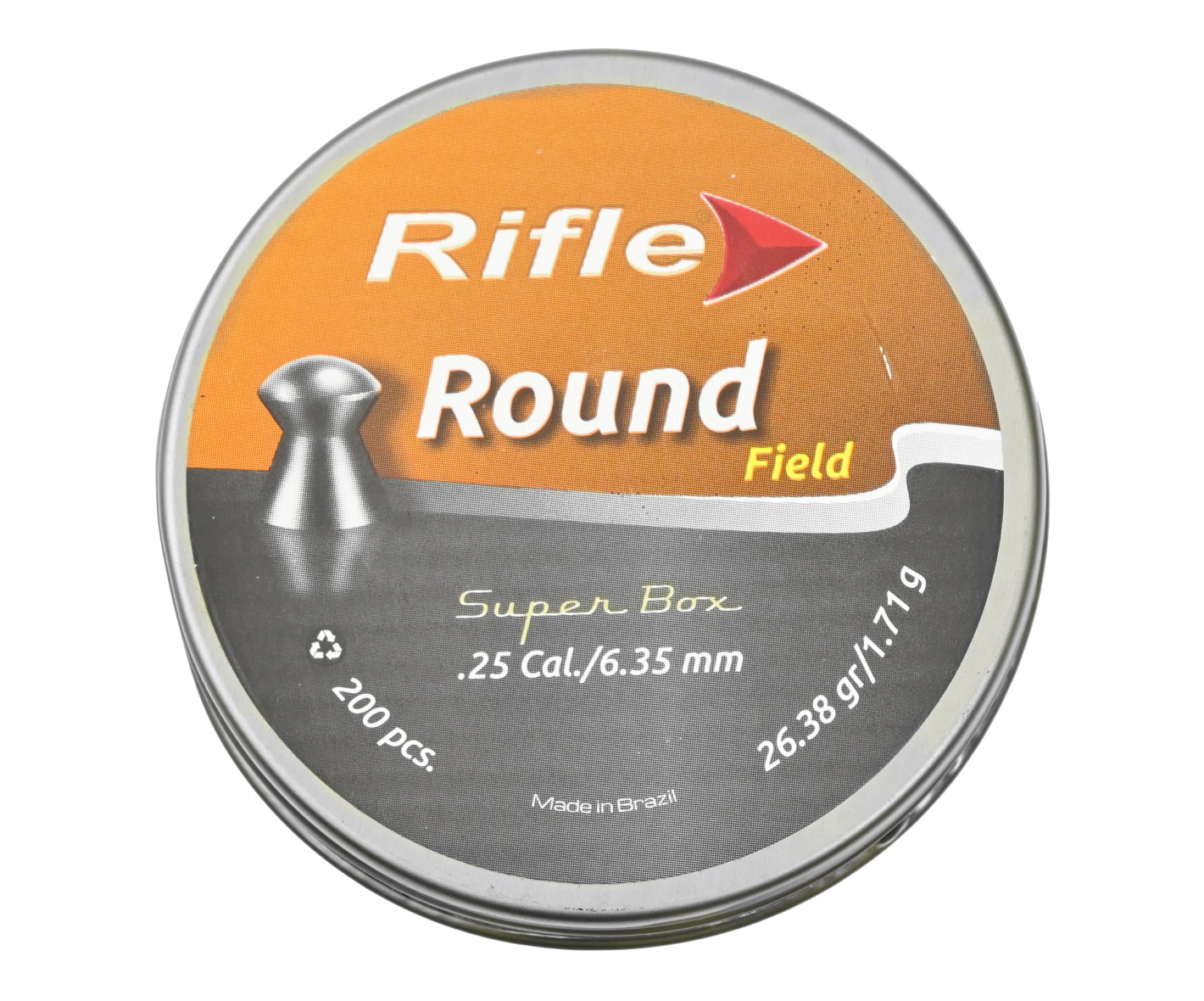фото Пули rifle field series round 6,35 мм, 1,71 г (200 штук)