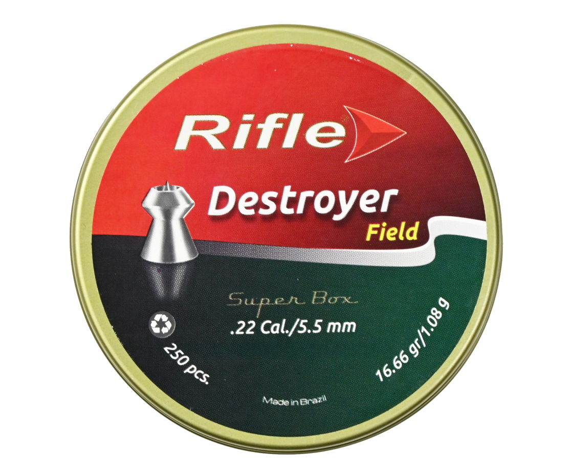 фото Пули rifle field series destroyer 5,5 мм, 1,08 г (250 штук)