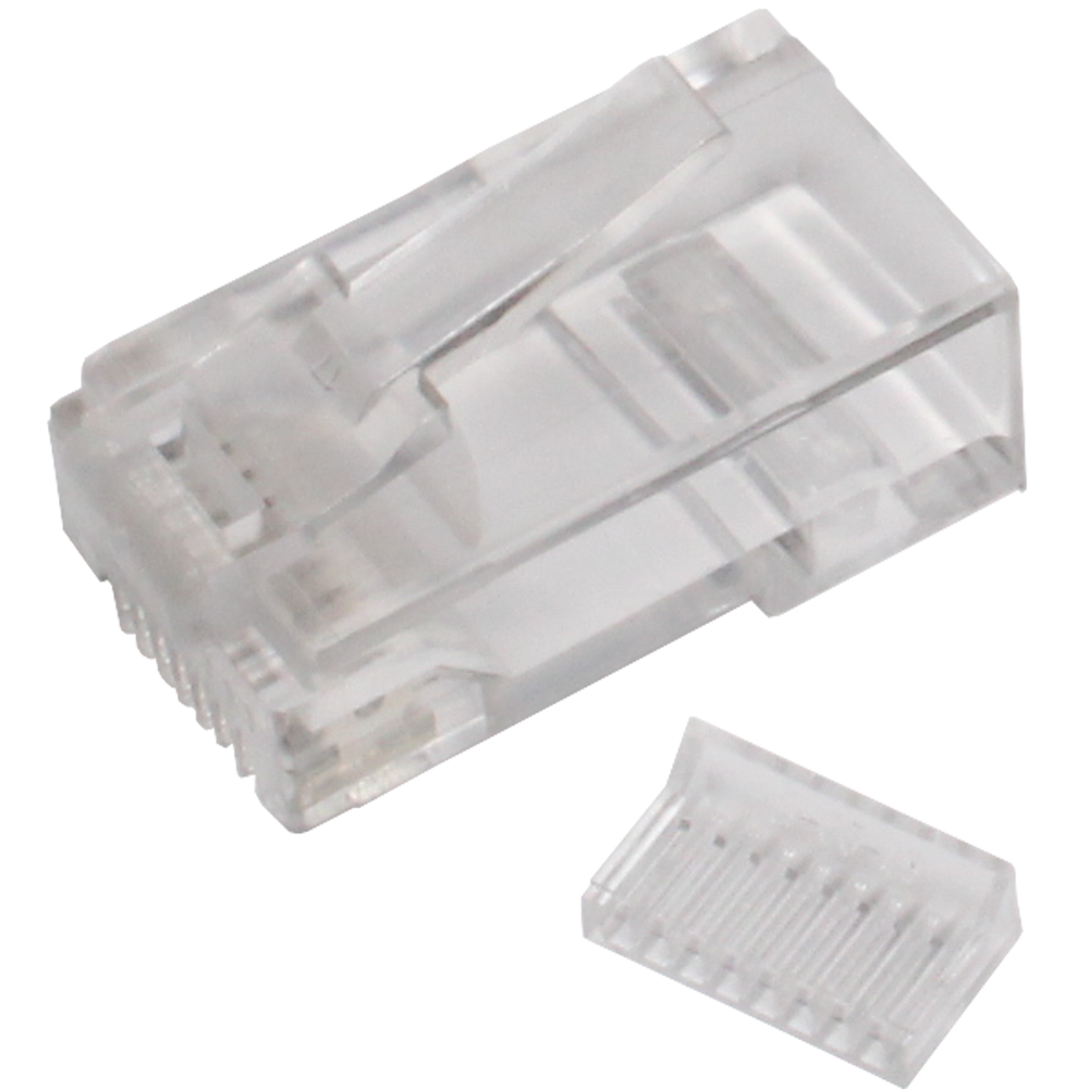 

Коннектор OEM RJ45 OEM (обжимной) со вставкой