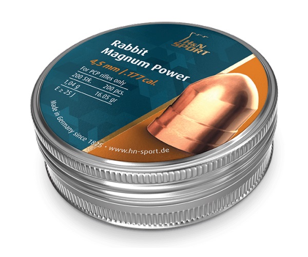

Пули H&N Rabbit Magnum Power 4,5 мм, 1,04 г (200 штук)