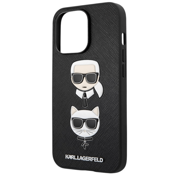 

Чехол iPhone 14 Pro Karl Lagerfeld Ckc, черный, iPhone 14 Pro KARL LAGERFELD CKC