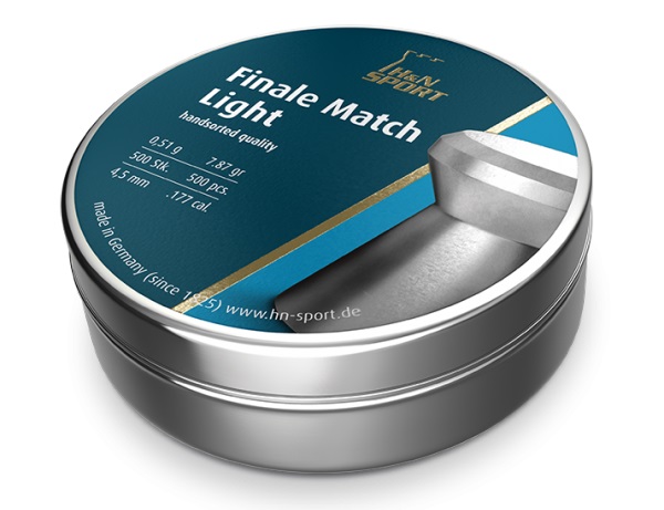 

Пули H&N Finale Match Light 4,5 мм, 0,51 г (500 штук)