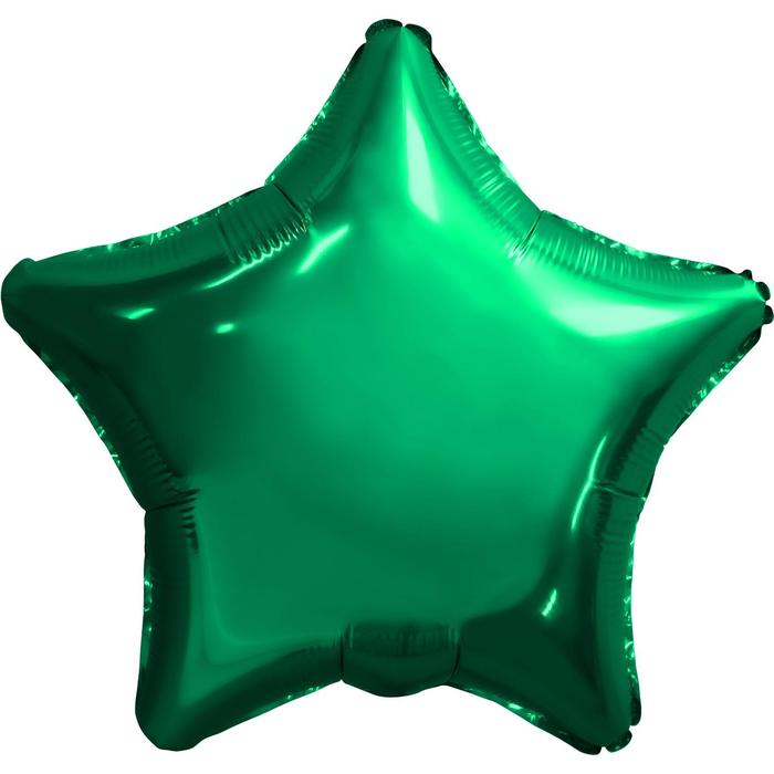 

Шар фольгированный 19' звезда, зеленый 220403 (5 шт)