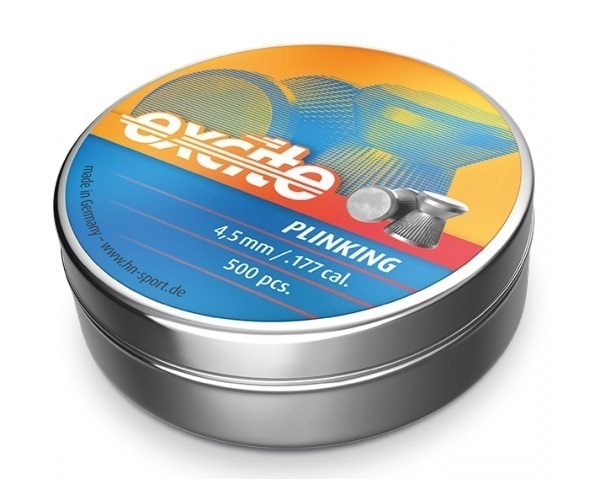 

Пули H&N Excite Plinking 4,5 мм, 0,48 г (500 штук), Серебристый, Excite Plinking