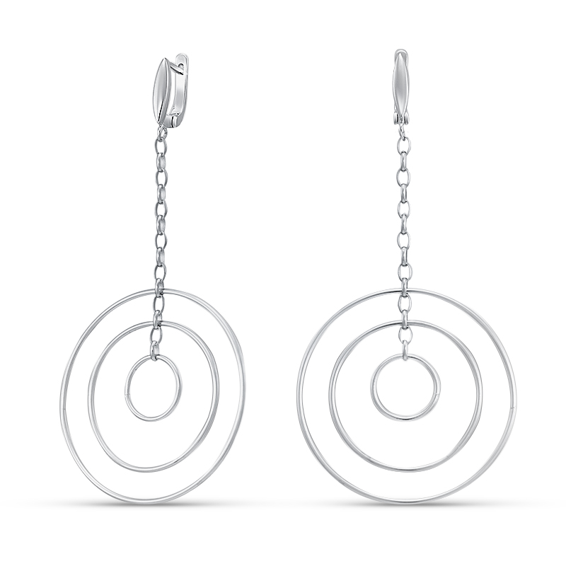 

Серьги подвески из серебра Silver Wings 02fye9812-113, 02fye9812-113