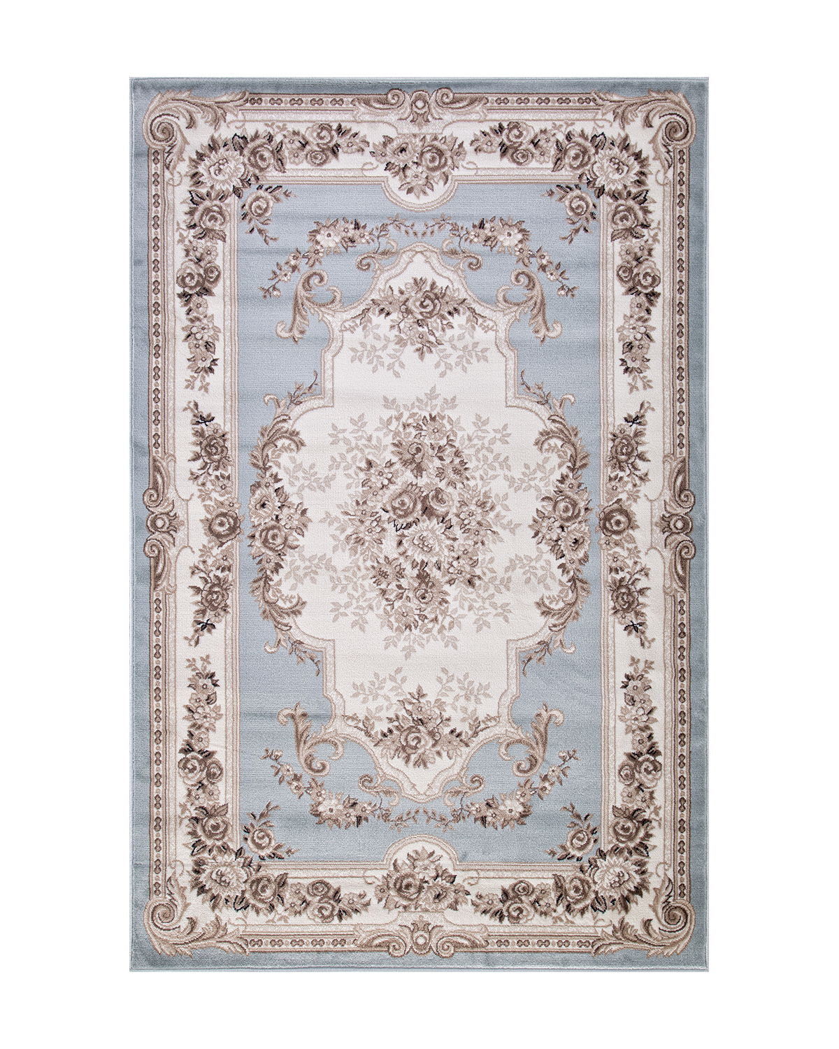 

Ковер Kitroom Plus Grand Palace 150x300 прямоугольный голубой/бежевый 4015