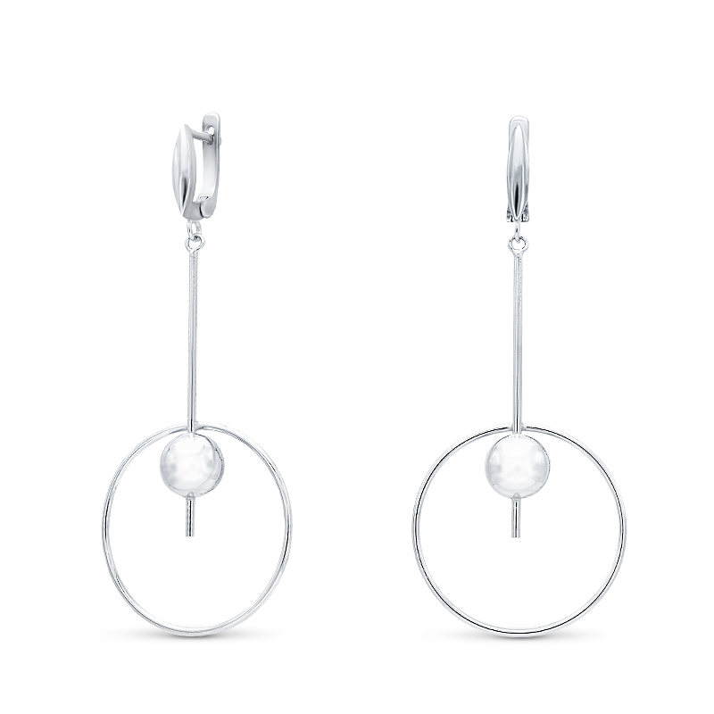 

Серьги подвески из серебра Silver Wings 020284-288-113, 020284-288-113