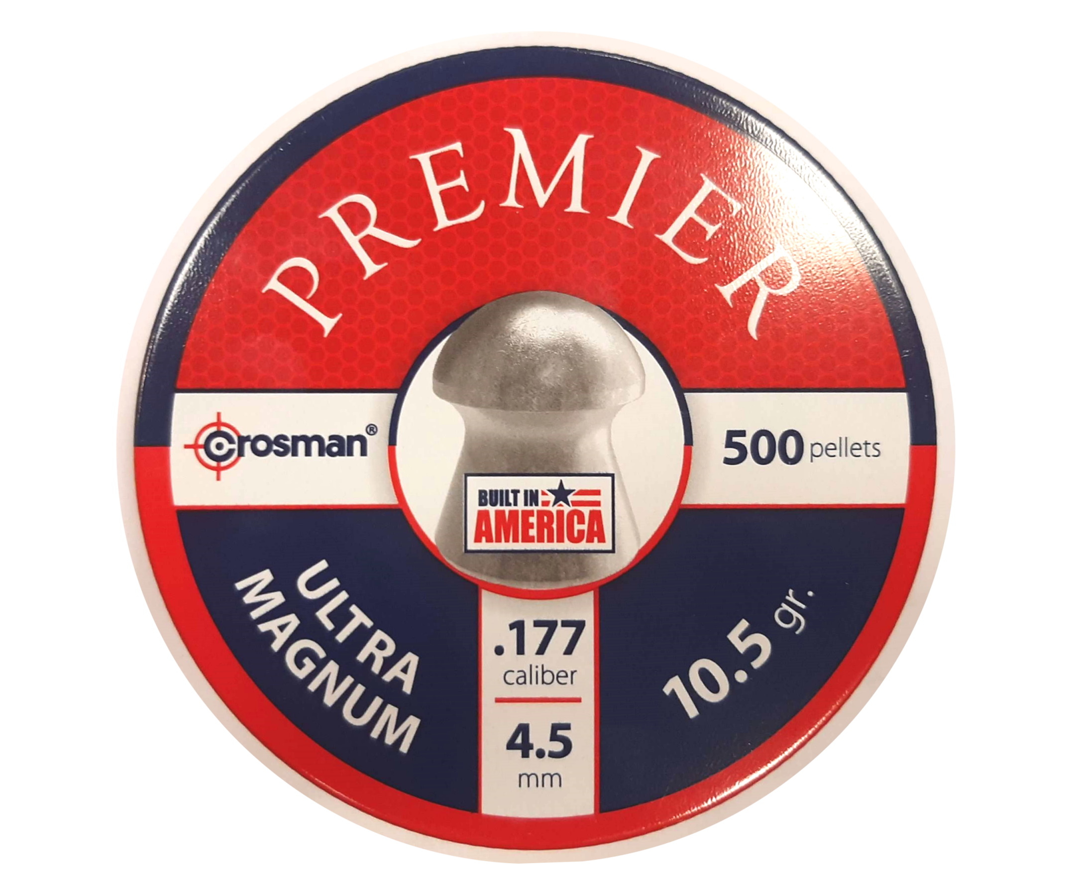 фото Пули crosman premier domed ultra magnum 4,5 мм, 0,68 г (500 штук)