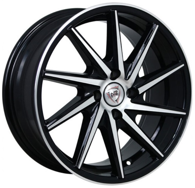 

Колесный диск NZ H-03L (BKF) 7xR16 ET32 4*100 D54.1, Черный;серебристый