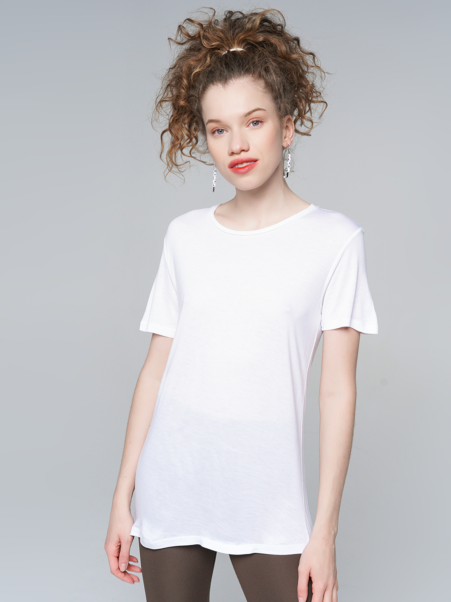 

Футболка женская ТВОЕ 93299 белая XS, 93299