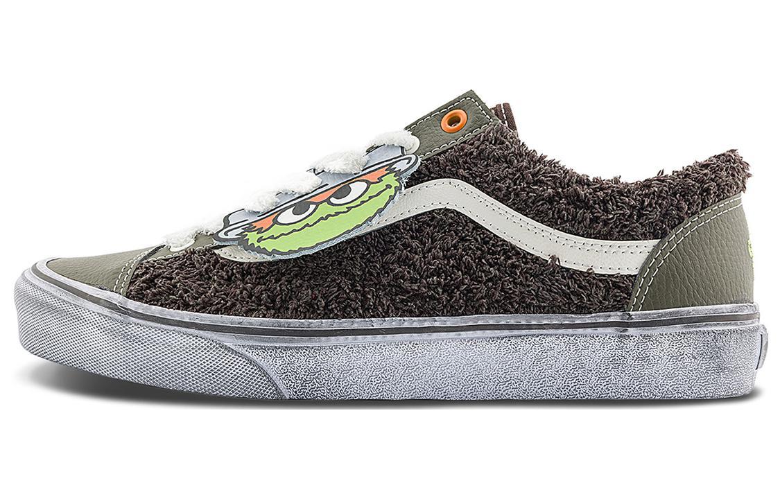 

Кеды унисекс Vans SESAME STREET x Style 36 коричневые 36.5 EU, Коричневый, SESAME STREET x Style 36