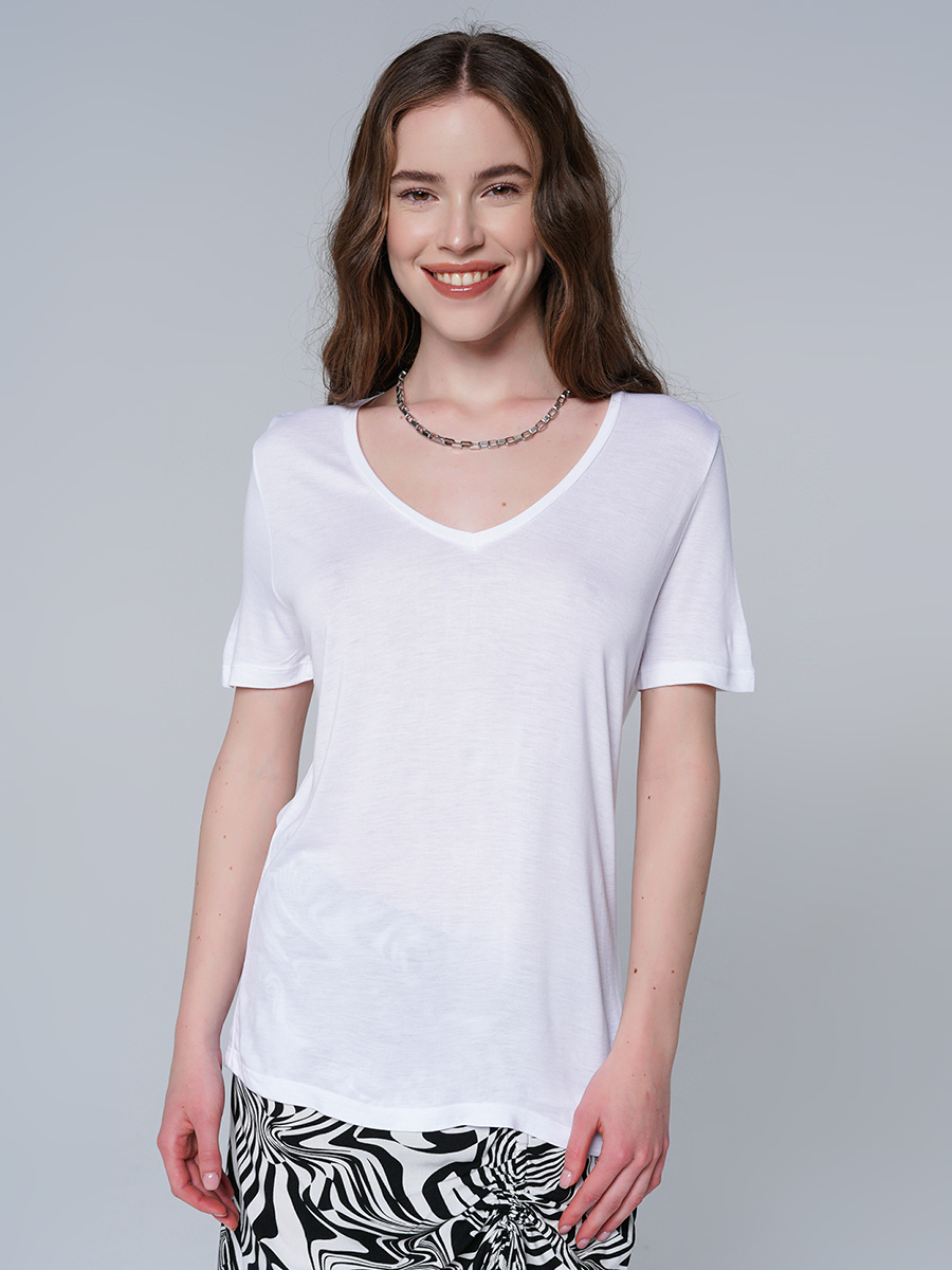 

Футболка женская ТВОЕ 93298 белая XS, 93298