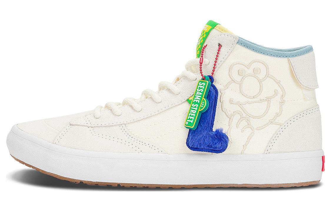 

Кеды унисекс Vans SESAME STREET x The Lizzie белые 41 EU, Белый, SESAME STREET x The Lizzie