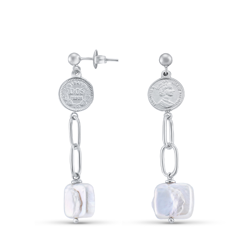 

Серьги подвески из серебра Silver Wings 02sae5596a-205, жемчуг культивированный, 02sae5596a-205