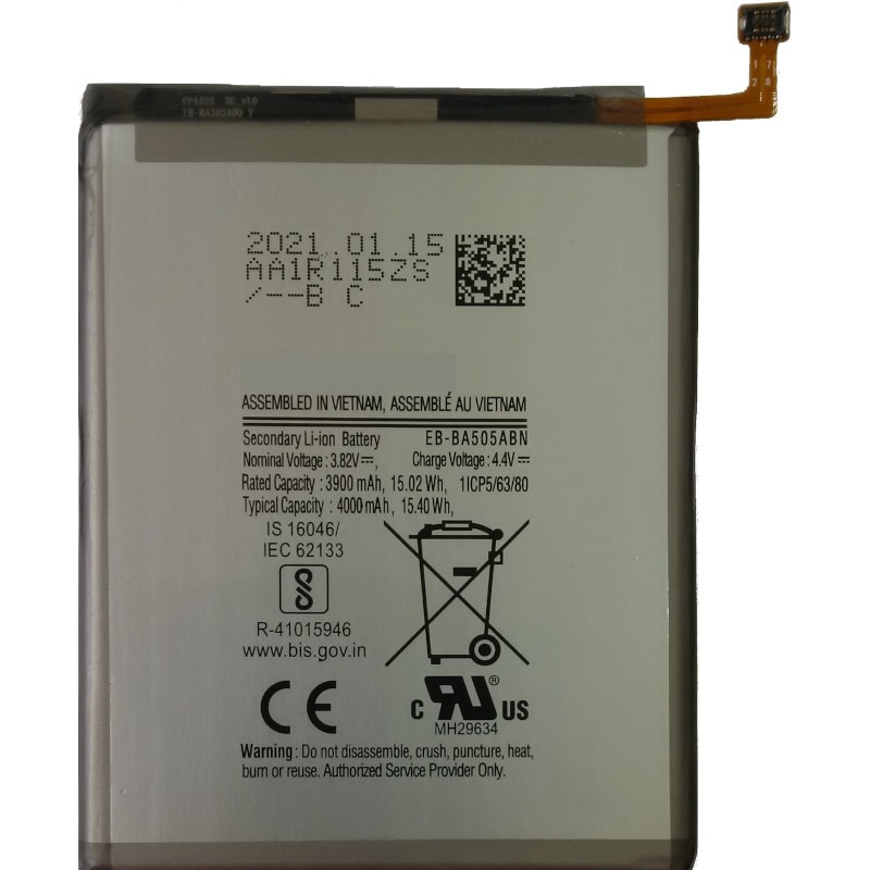 

Аккумуляторная батарея EB-BA505ABN EB- BA505ABU для Samsung