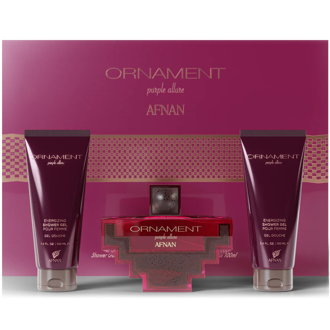 Парфюмерный набор AFNAN ornament purple allure