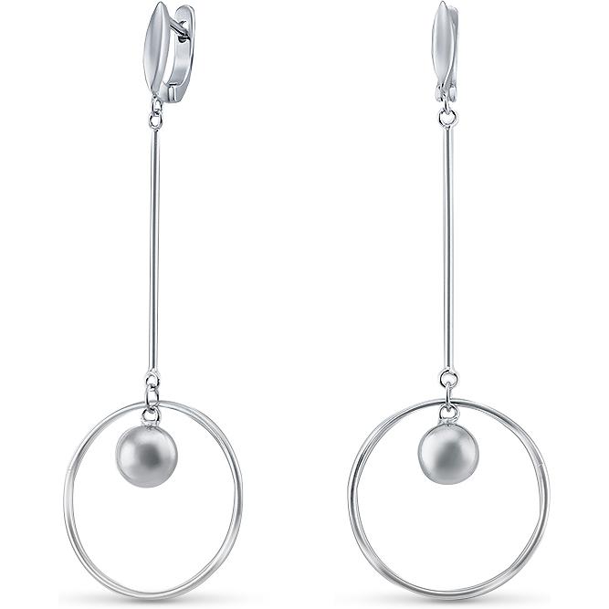 

Серьги подвески из серебра Silver Wings 02fye10055-113, 02fye10055-113