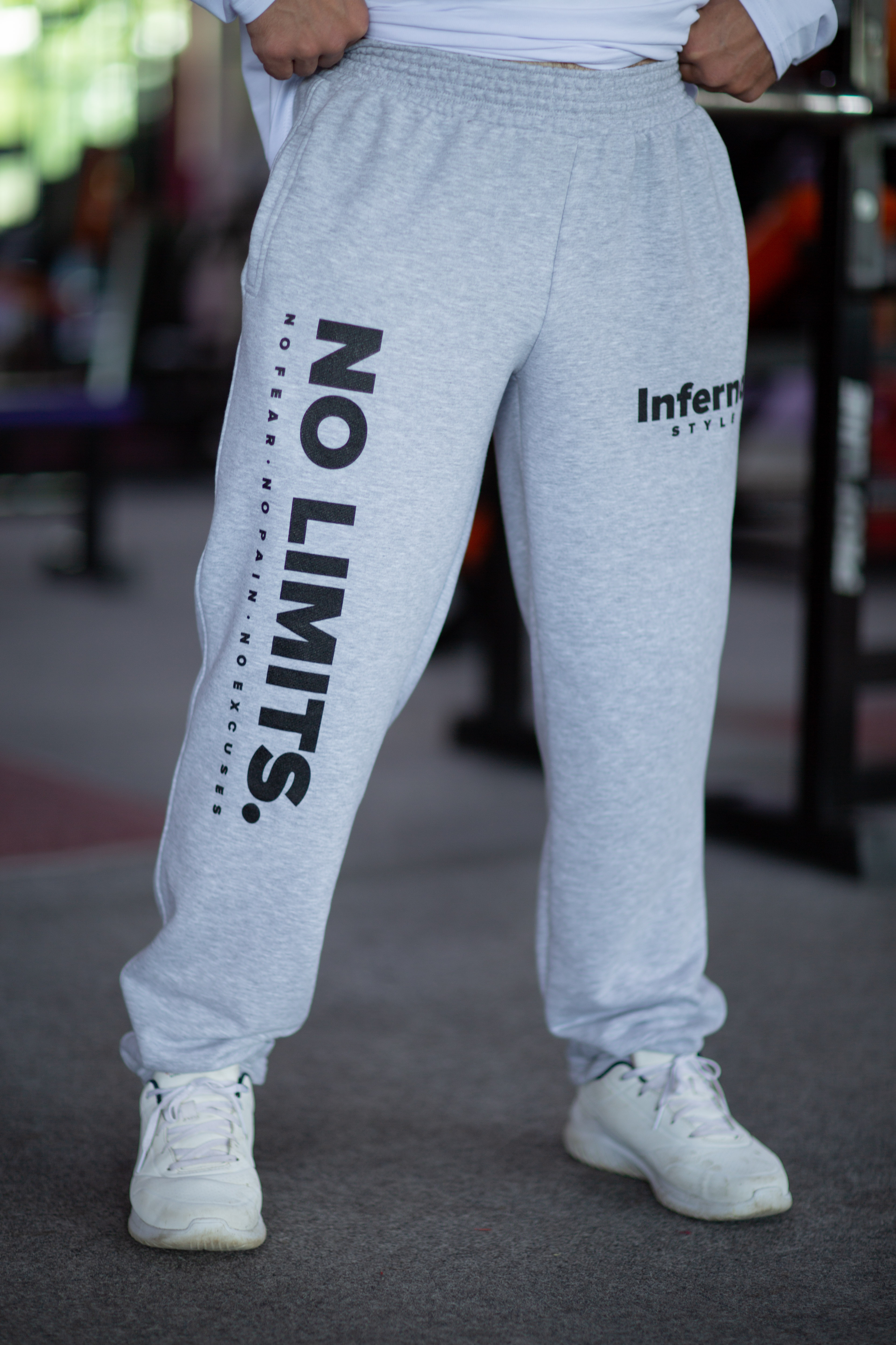 

Спортивные брюки мужские INFERNO style Б-003-001 серые 2XL, Серый, Б-003-001