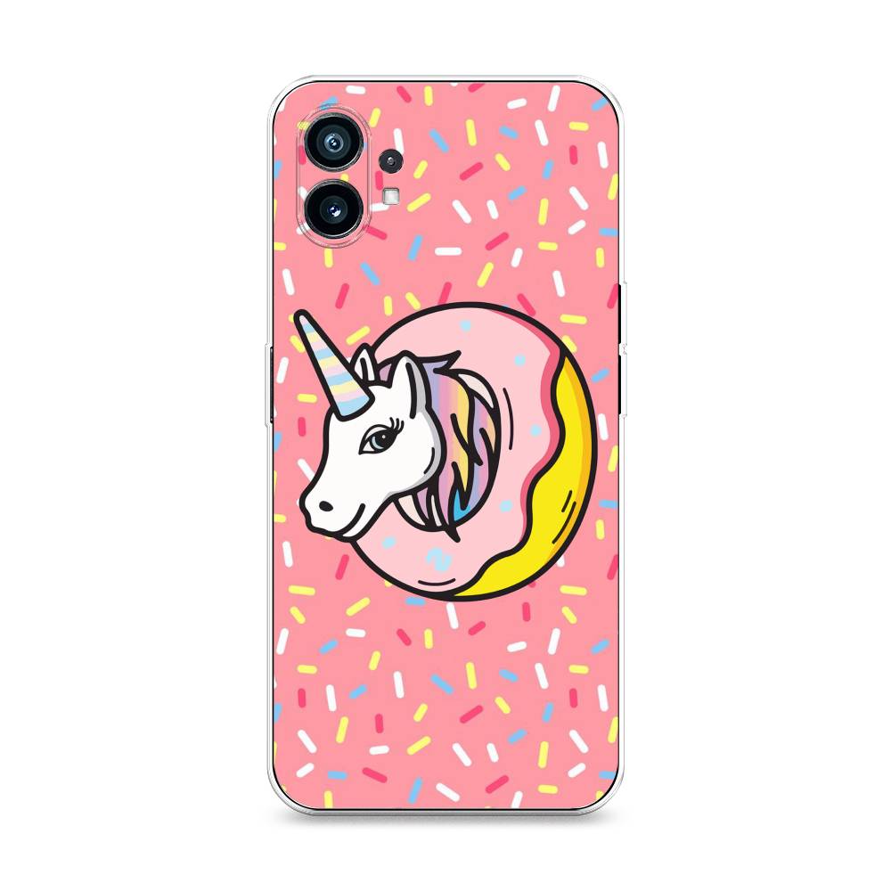 

Чехол Awog на Nothing Phone 1 "Единорог в пончике", 3300150-2