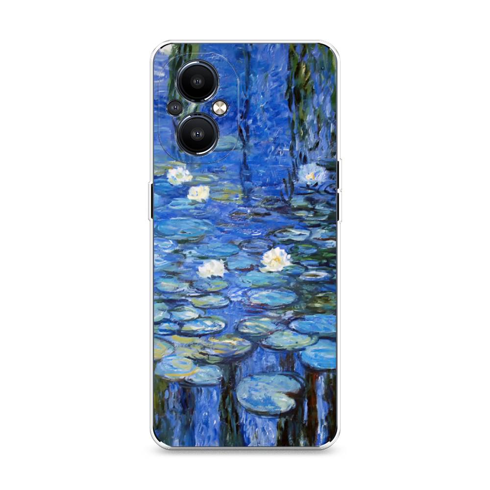 

Чехол на OnePlus Nord N20 "Нарисованный пруд", Синий;зеленый, 152550-4