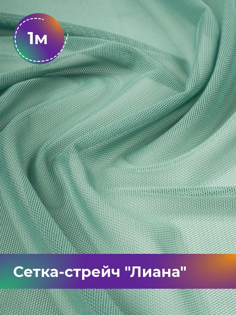 

Ткань Сетка-стрейч Лиана Shilla, отрез 1 м * 150 см 1_5692.020, Зеленый