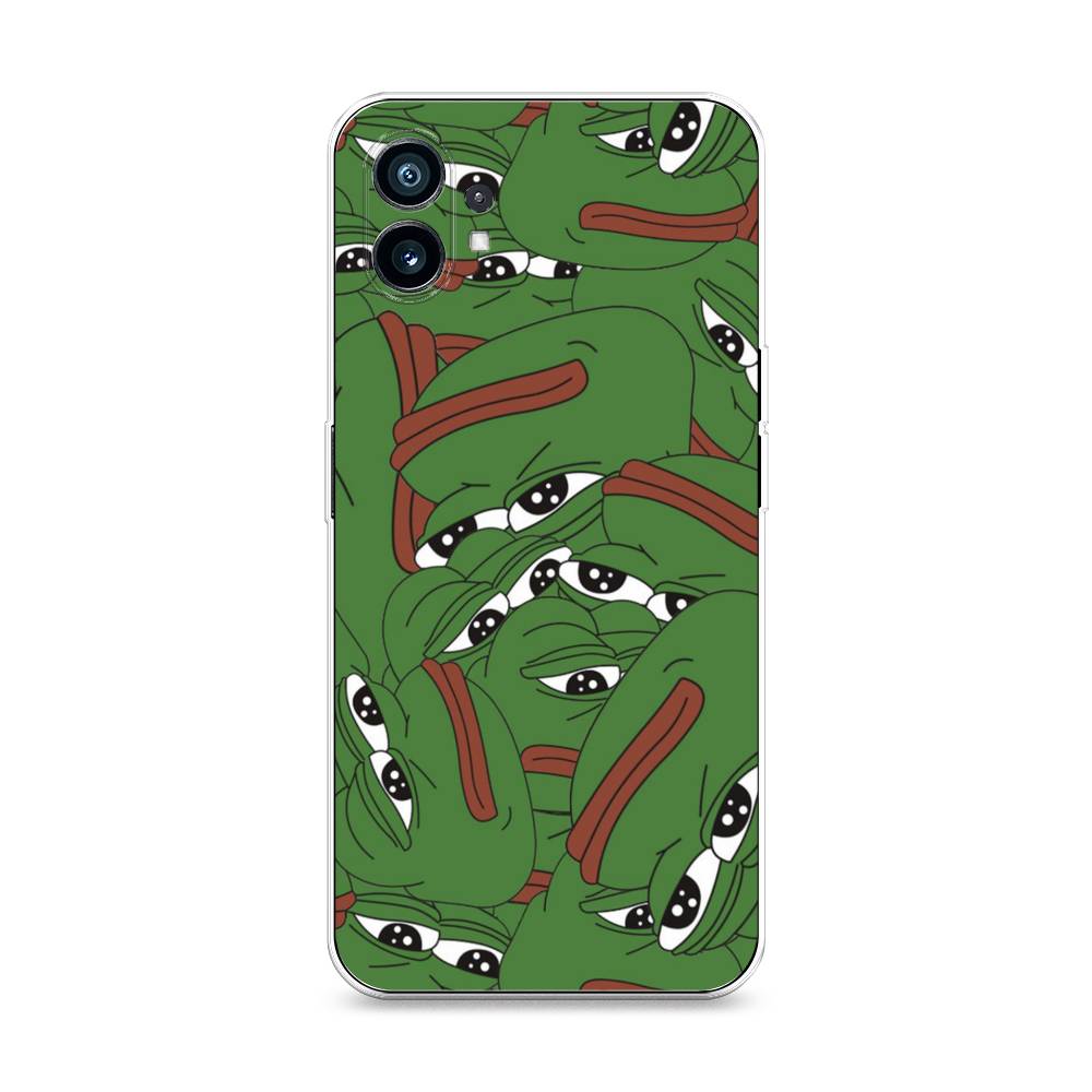 

Чехол Awog на Nothing Phone 1 "Печальный frog", 3300150-9