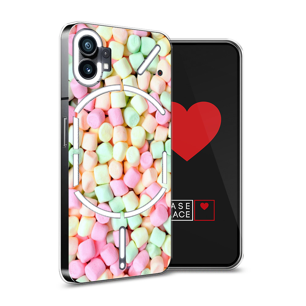 

Силиконовый чехол Awog "Marshmallows" для Nothing Phone 1, Разноцветный, 3300150-10