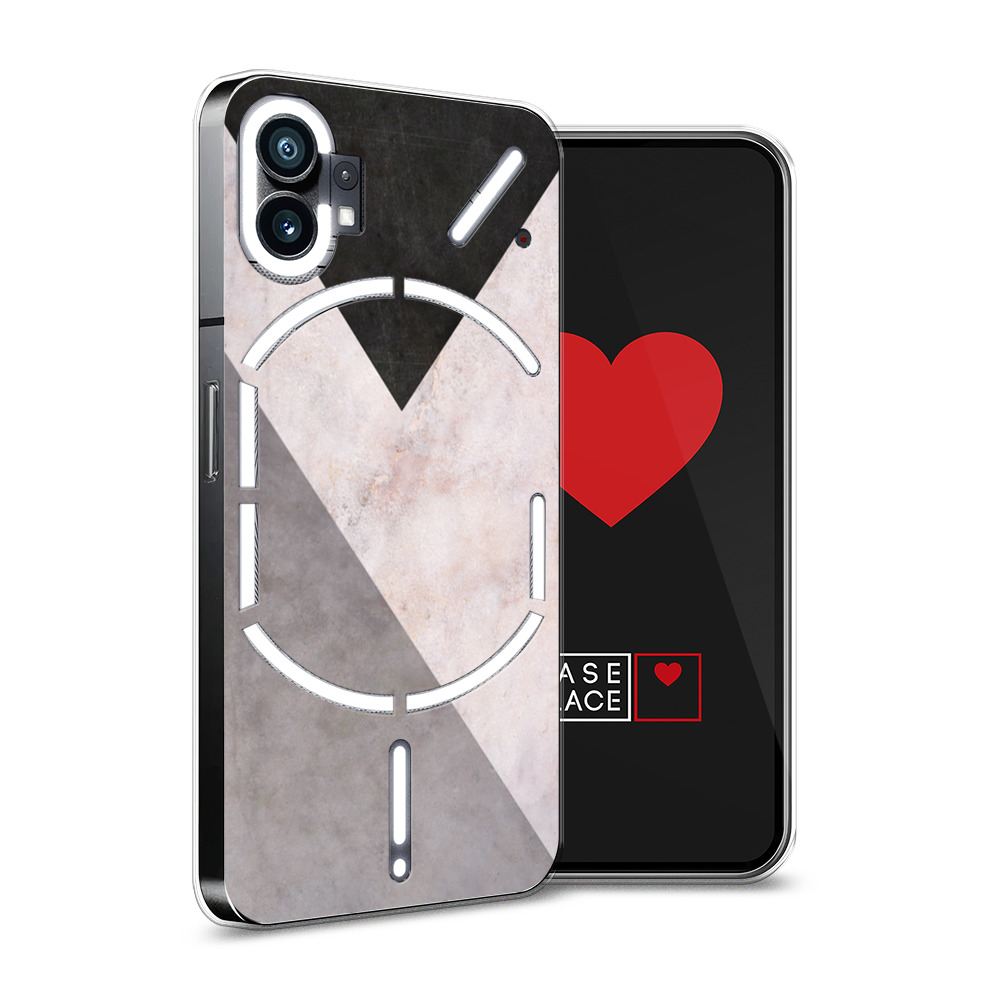 

Силиконовый чехол Awog "Геометричный мрамор" для Nothing Phone 1, Разноцветный, 3300150-3